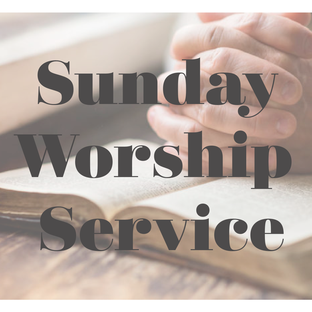 Worship Service (Welcome Service for Pastor Reno)