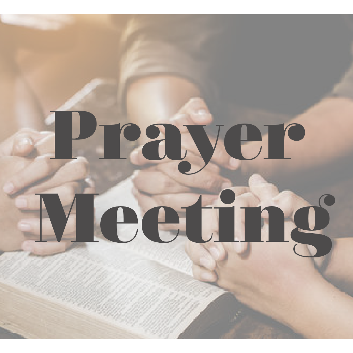 Prayer Meeting- Midweek Service